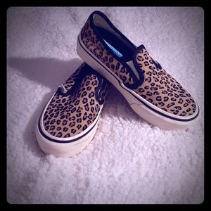 cheetah print vans